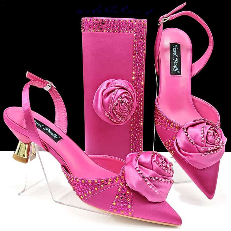 Carol Special Occassion Shoe and Bag Set