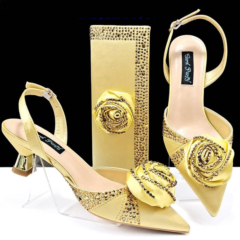 Carol Special Occassion Shoe and Bag Set