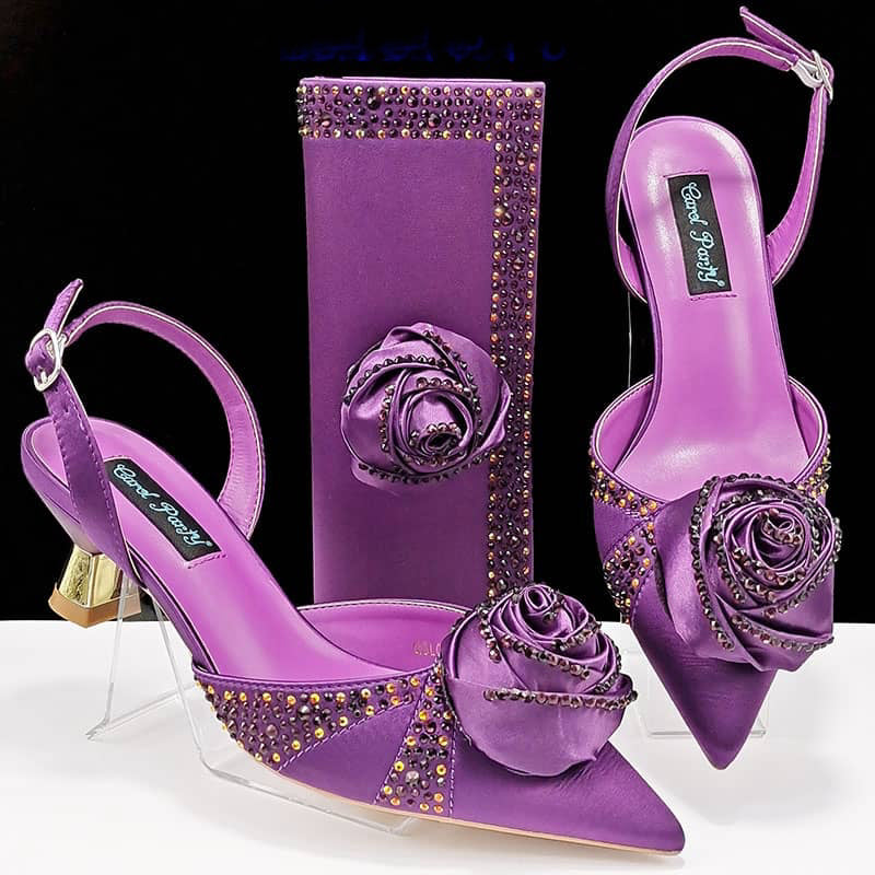 Carol Special Occassion Shoe and Bag Set