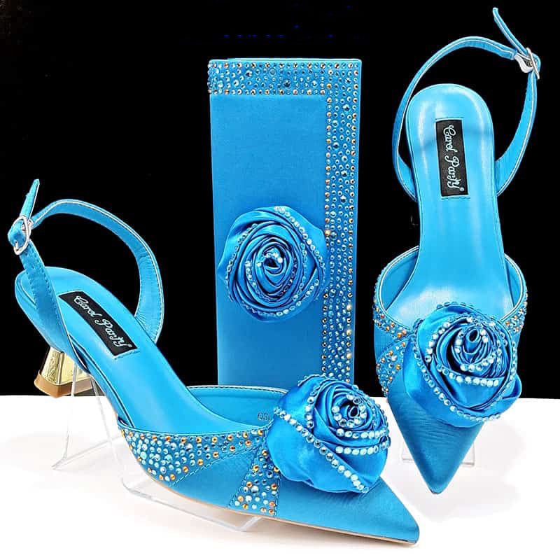 Carol Special Occassion Shoe and Bag Set