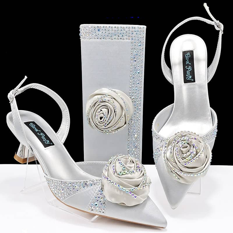 Carol Special Occassion Shoe and Bag Set