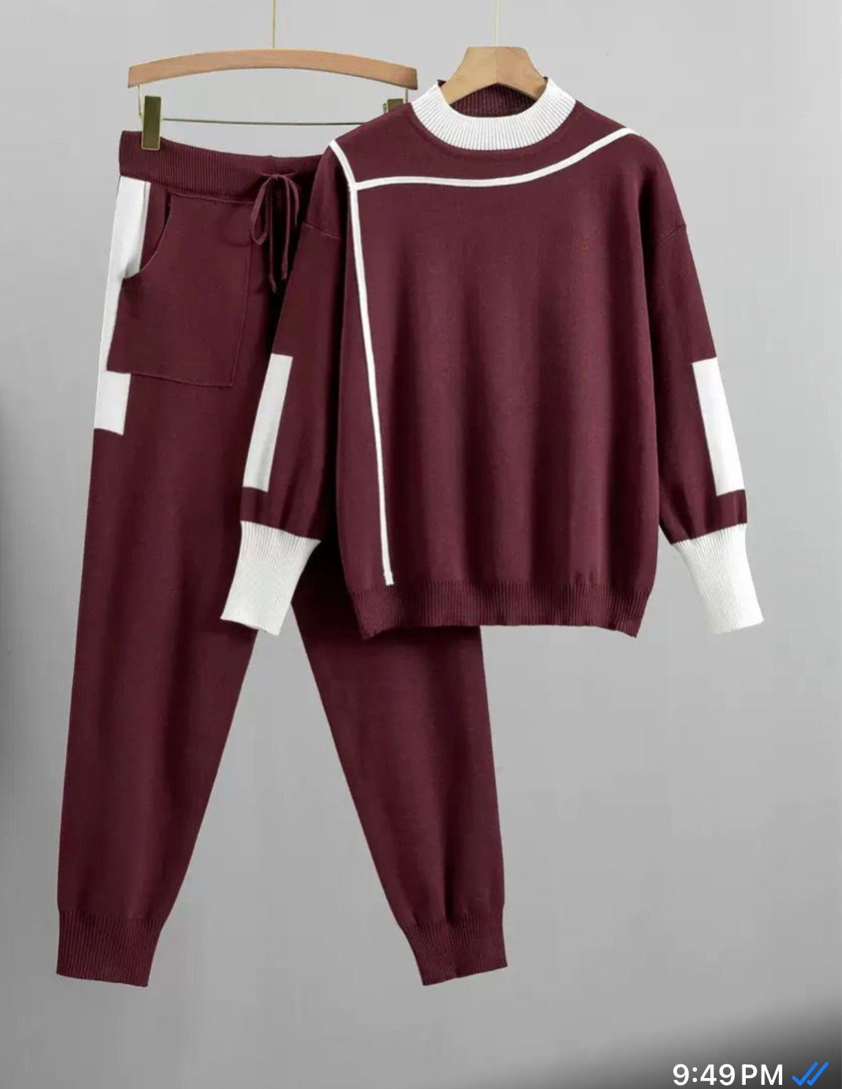 CRZ 2 Piece Lounge Sweat Wear CZ 1080