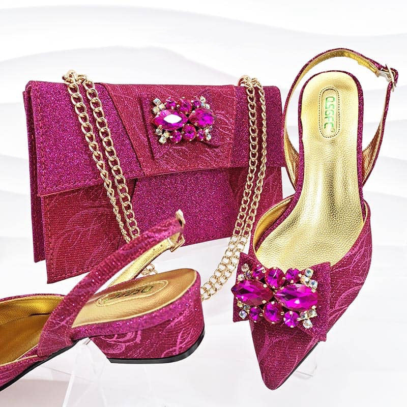 Special Occassion Shoe and Bag Set