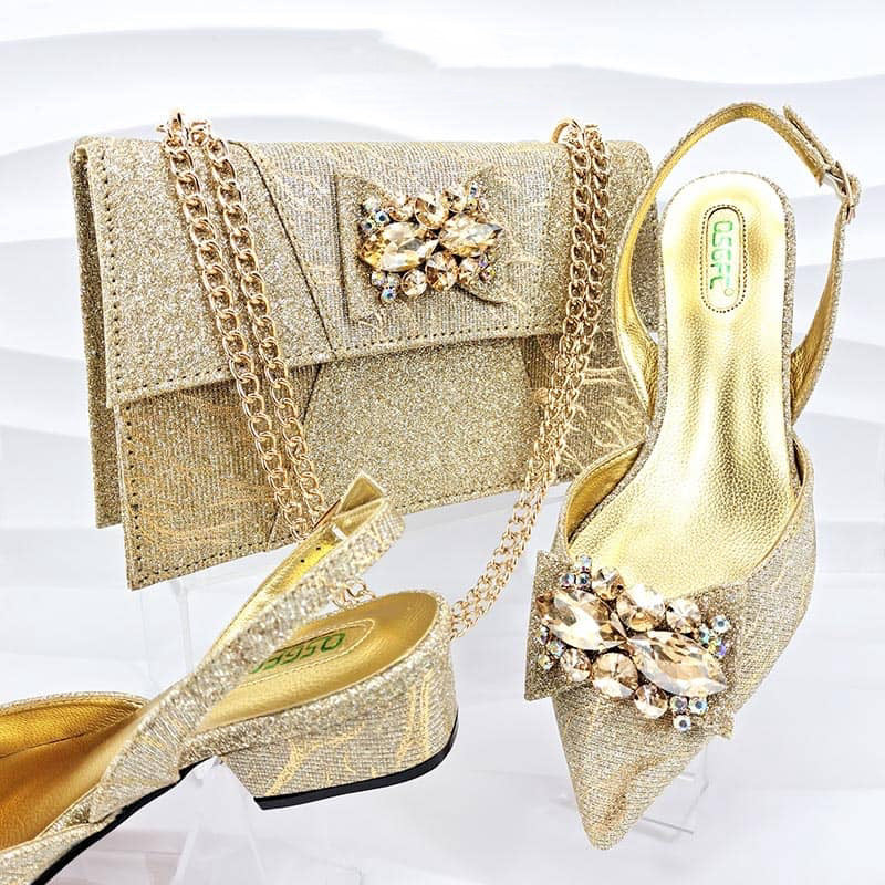 Special Occassion Shoe and Bag Set