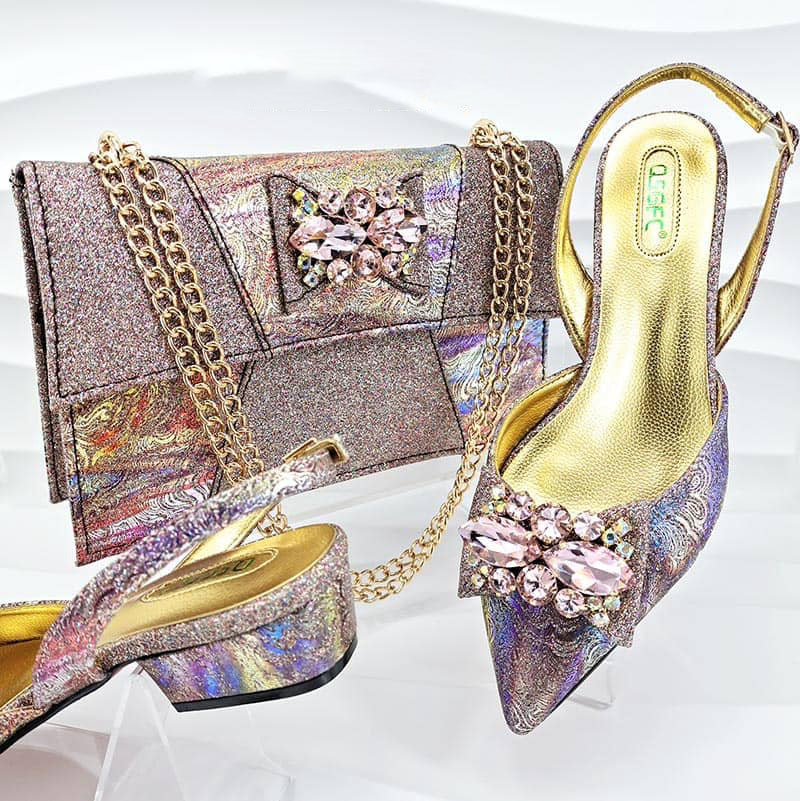 Special Occassion Shoe and Bag Set