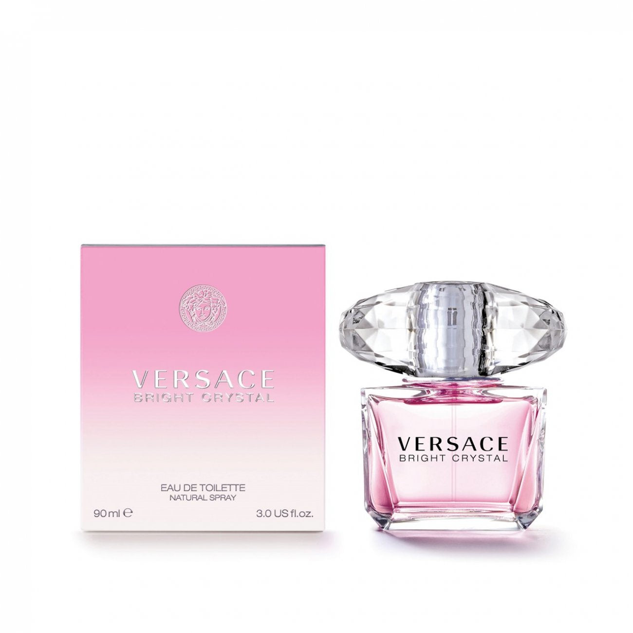 VERSACE BRIGHT CRYSTAL EAU DE TOILETTE NATURAL SPRAY