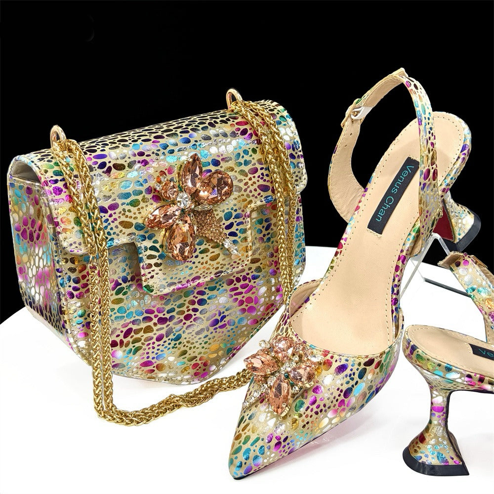 Venus Chan  High Quality Shoes and Bag Set