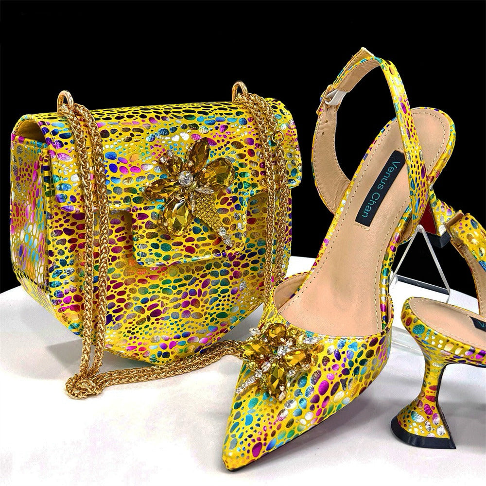 Venus Chan  High Quality Shoes and Bag Set