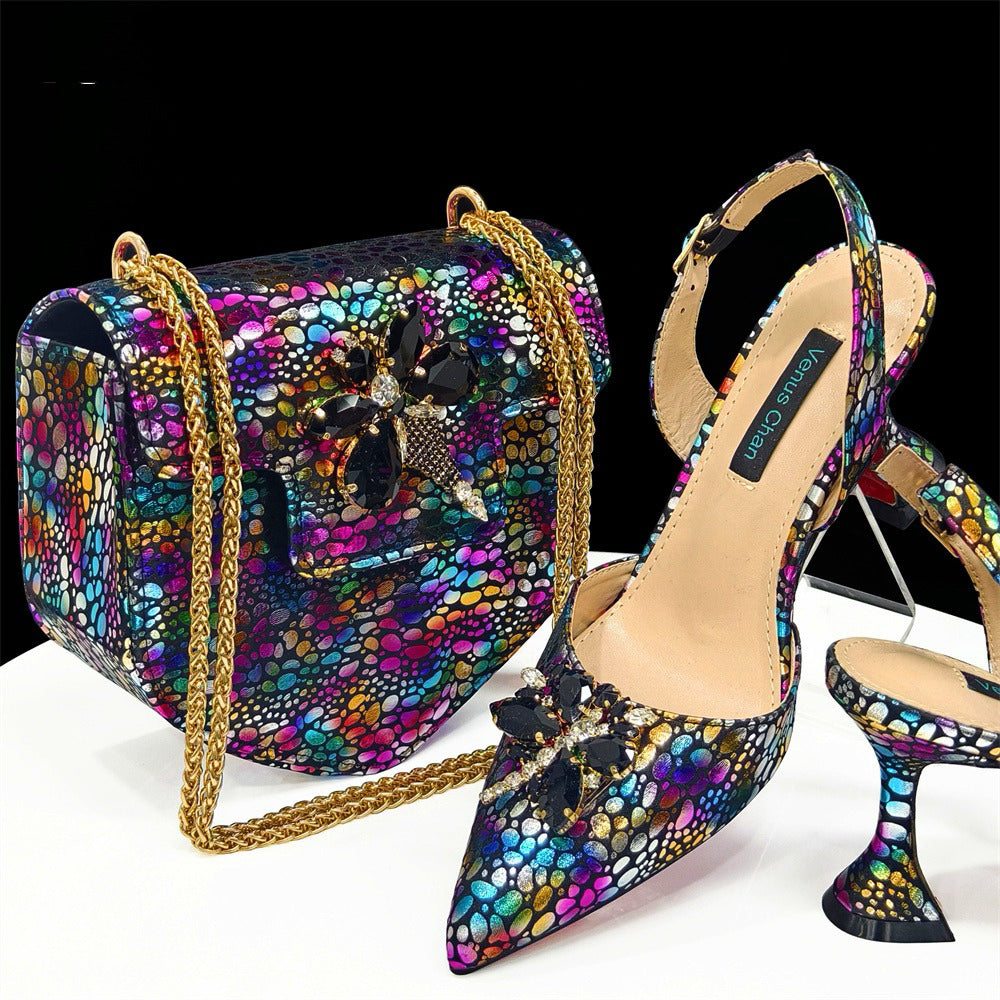 Venus Chan  High Quality Shoes and Bag Set