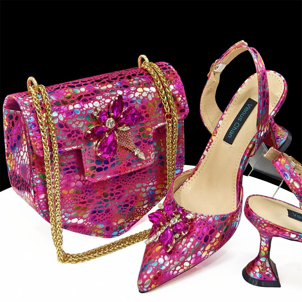 Venus Chan  High Quality Shoes and Bag Set