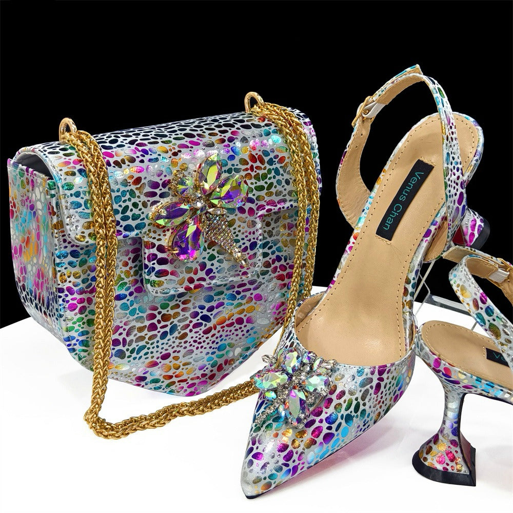 Venus Chan  High Quality Shoes and Bag Set