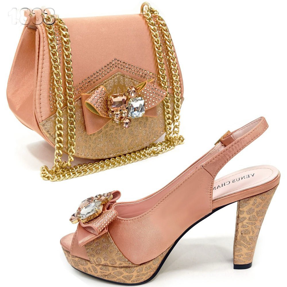 Venus Chan High Quality Shoes and Bag Set