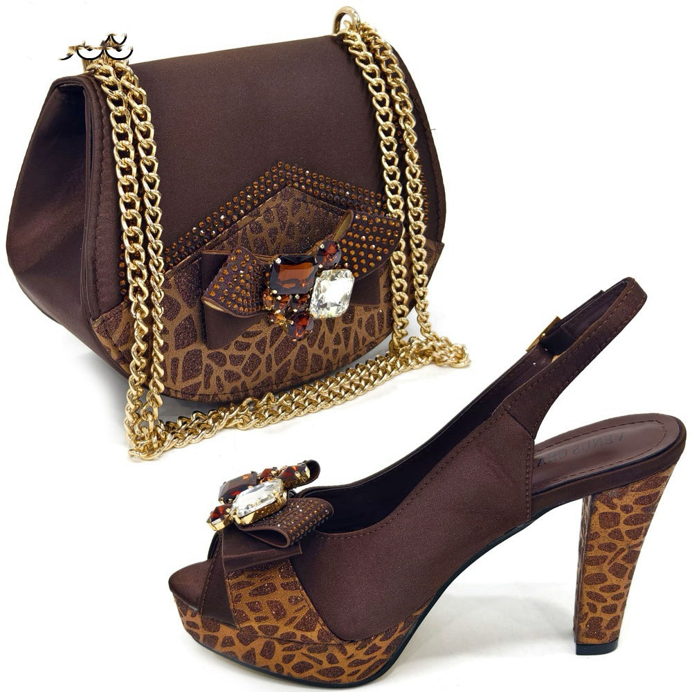 Venus Chan High Quality Shoes and Bag Set