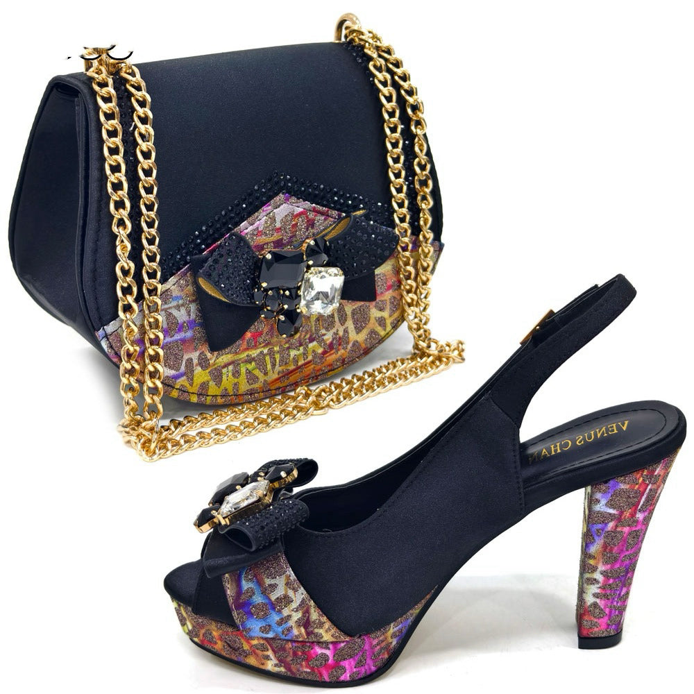 Venus Chan High Quality Shoes and Bag Set