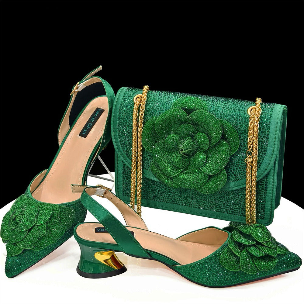 Venus Chan High Quality Shoes and Bag Set