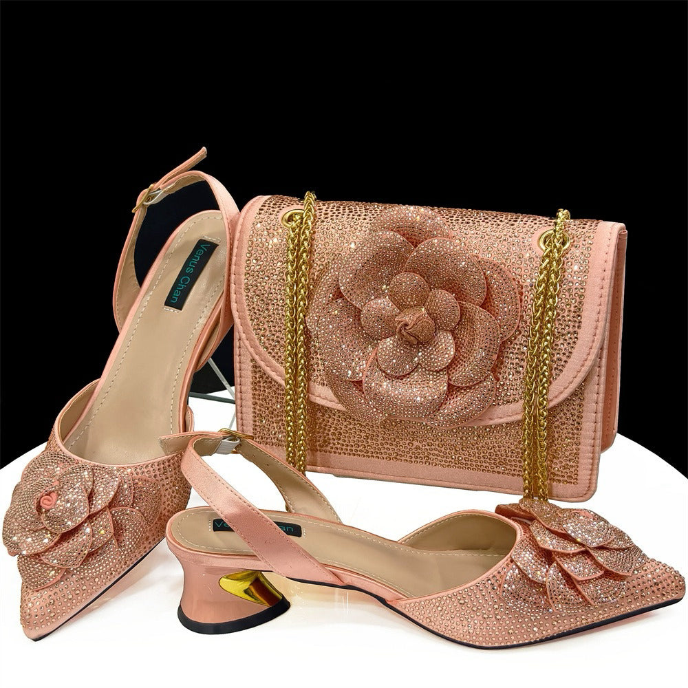 Venus Chan High Quality Shoes and Bag Set