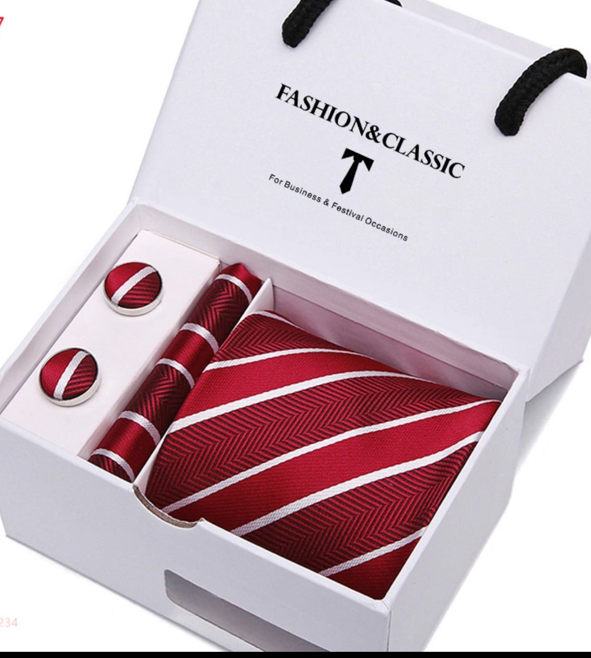 High Quality 3 Piece Set of Men's Tie