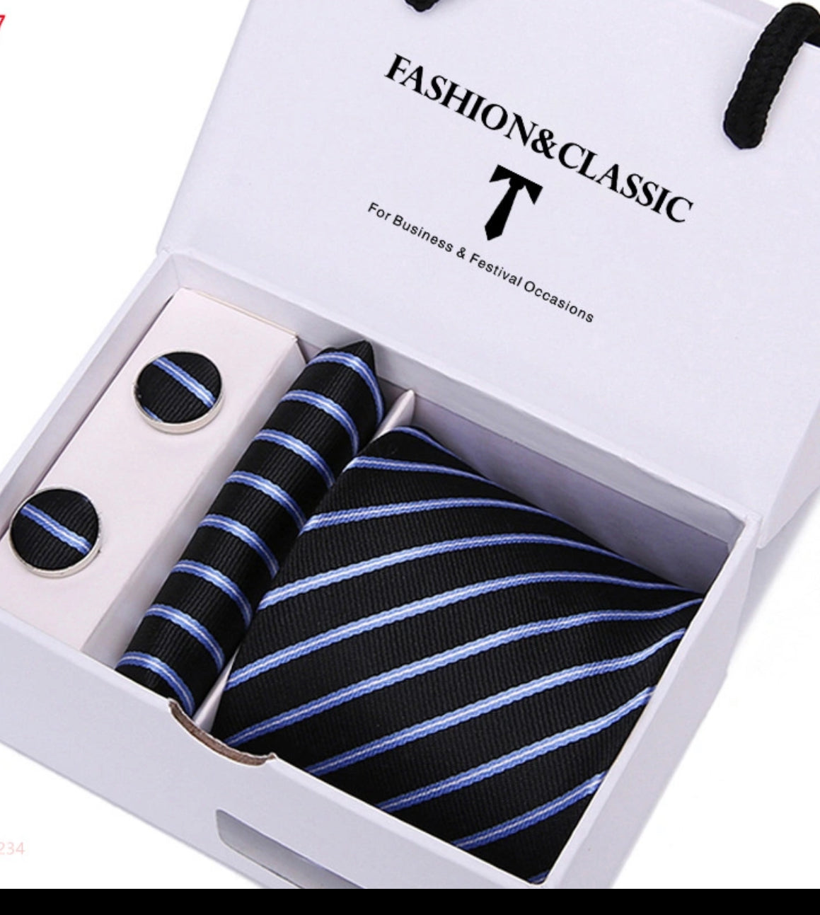 High Quality 3 Piece Set of Men's Tie