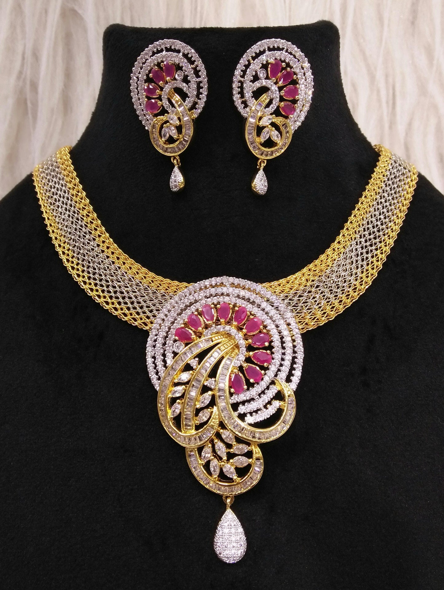 4 Piece High Quality Indian Fashion Jewelry