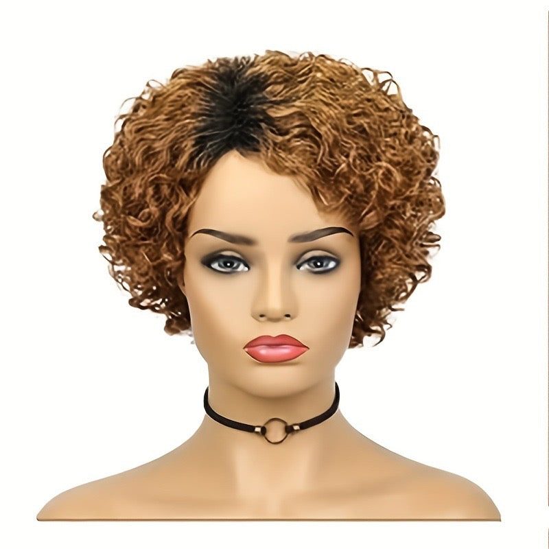 Short Bouncy Human Hair