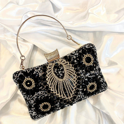 Handmade Rhinestone Bag