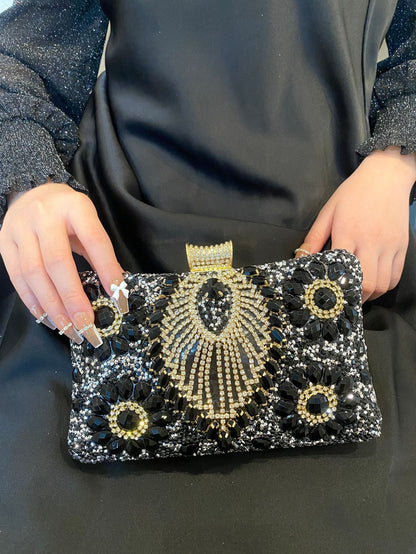 Handmade Rhinestone Bag