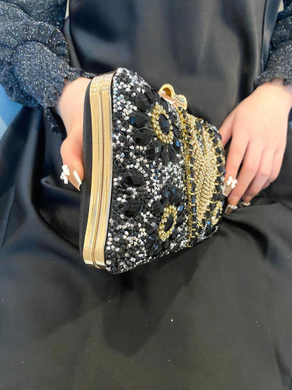 Handmade Rhinestone Bag