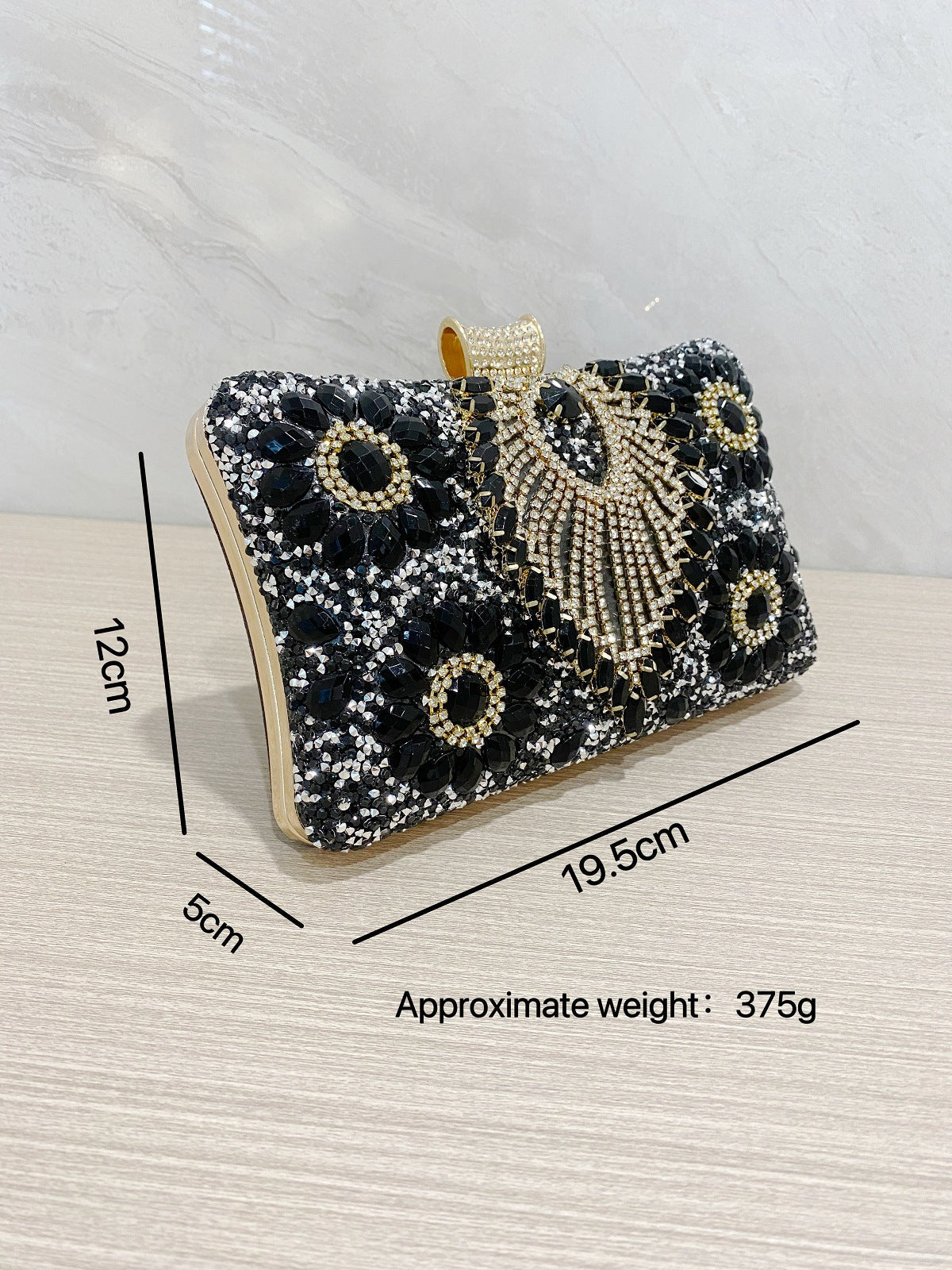 Handmade Rhinestone Bag