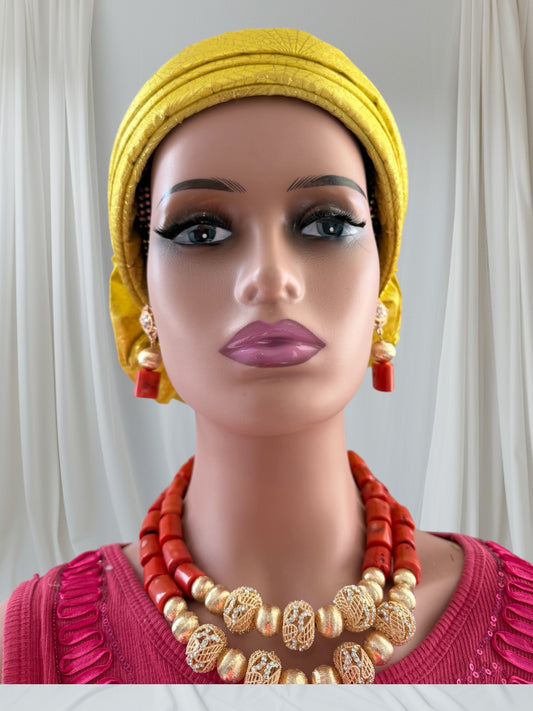 Stunning Yellow Nigerian Sego Autogele