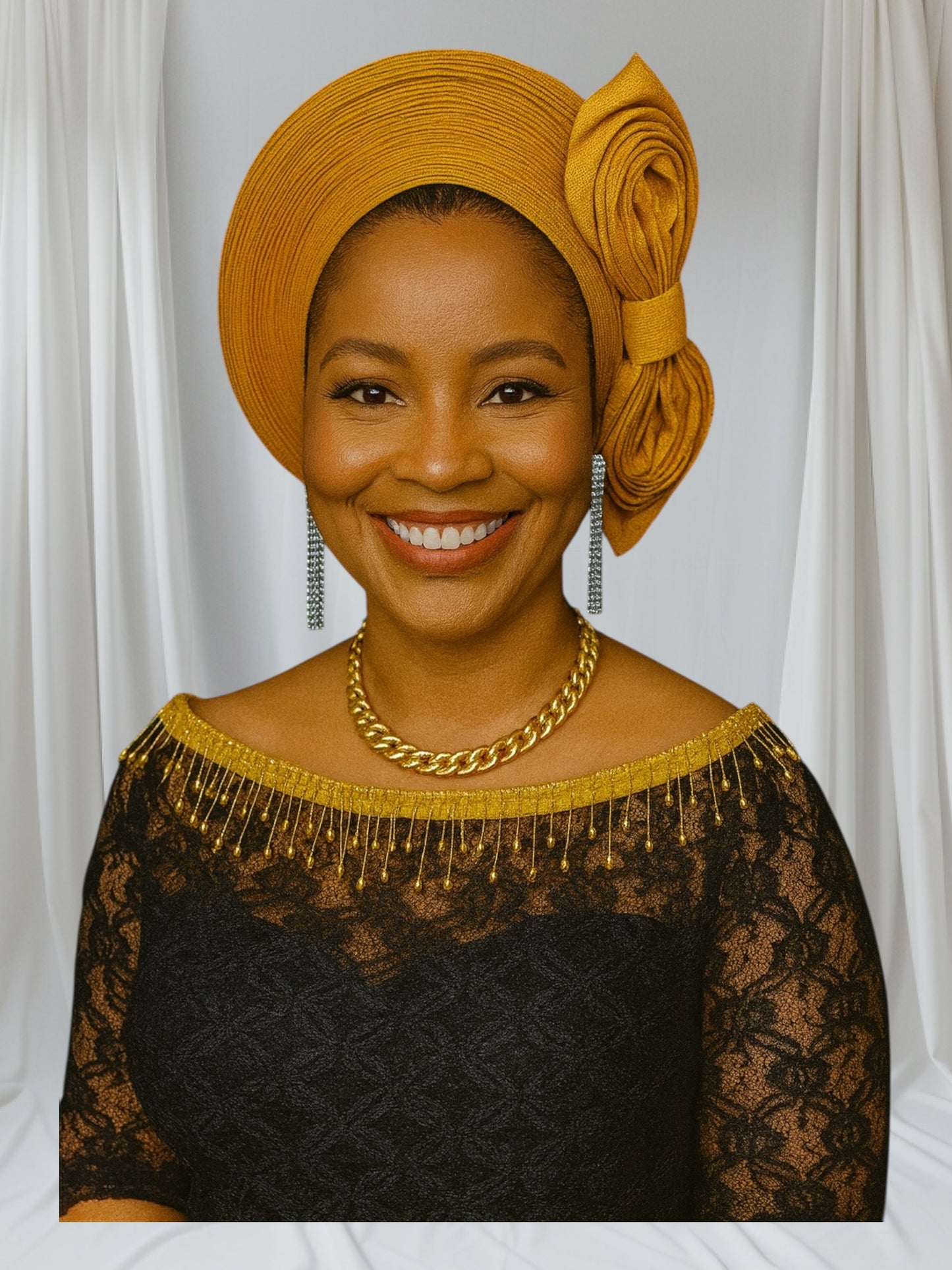 CRZ Elegant Aso Oke Autogele