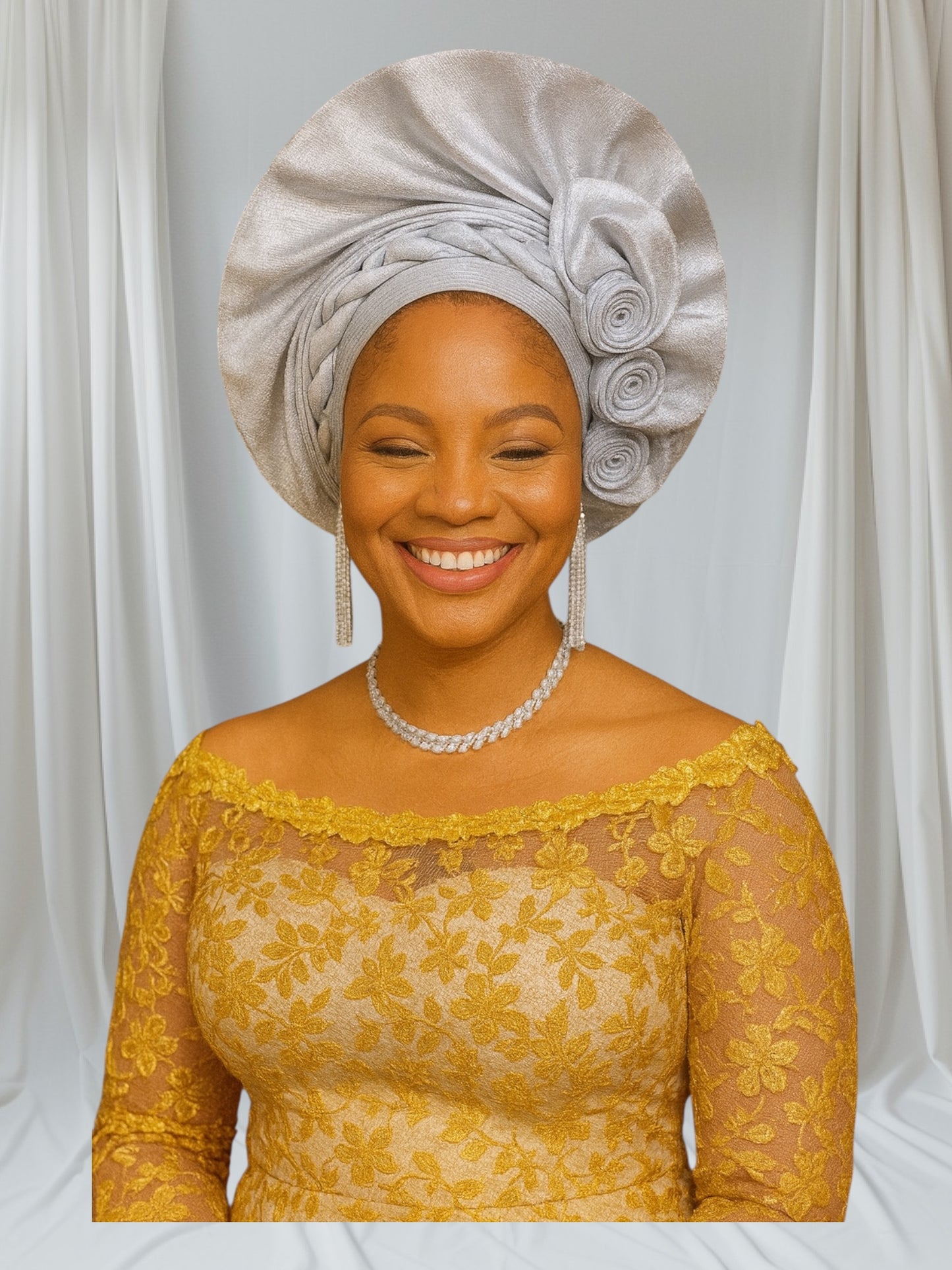 CRZ Elegant Aso Oke Autogele