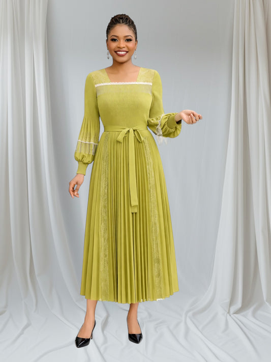 CRZ Miyaki Pleated Dress 8030