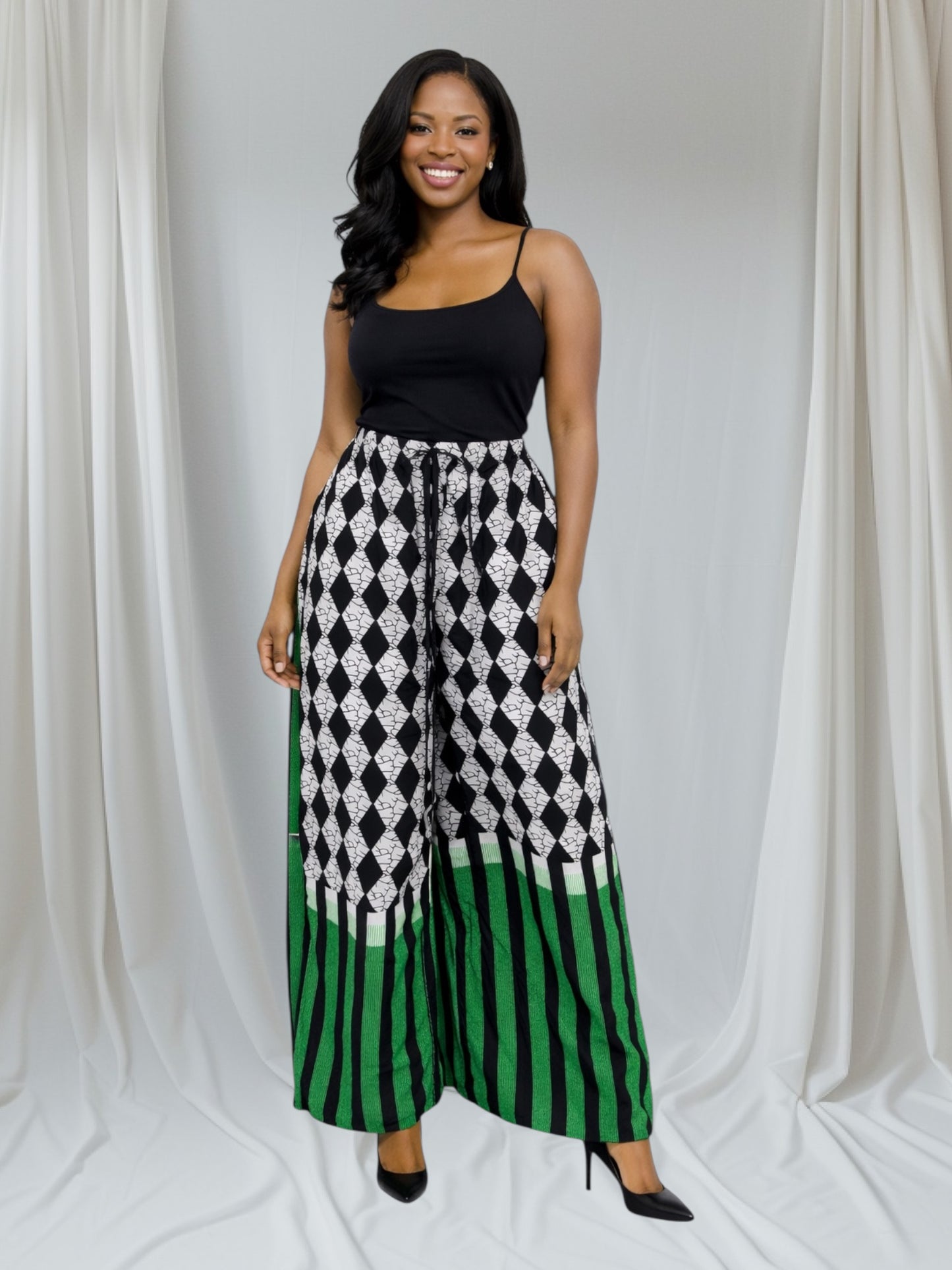 CRZ Elegant One Size Palazzo Trouser