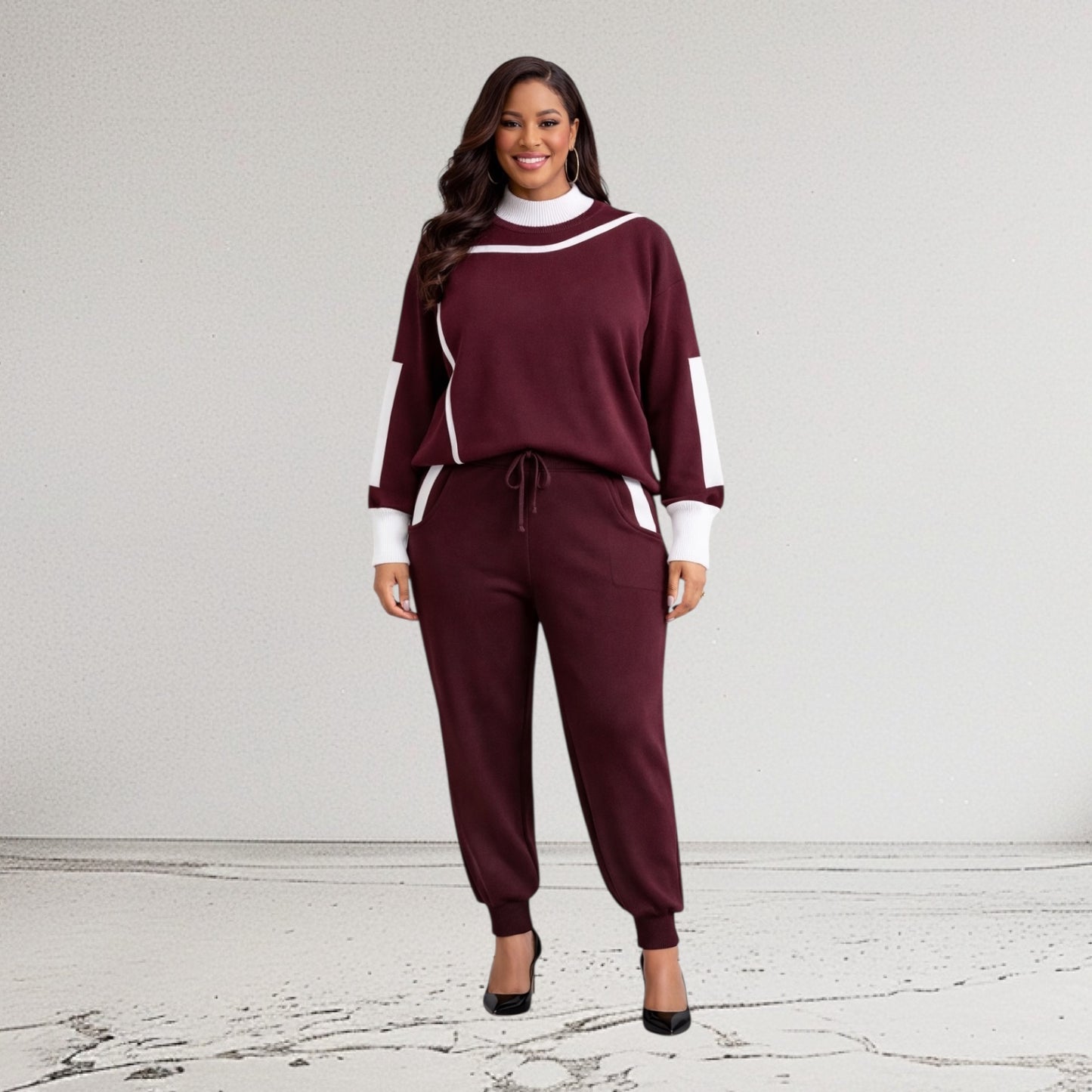 CRZ 2 Piece Lounge Sweat Wear CZ 1080