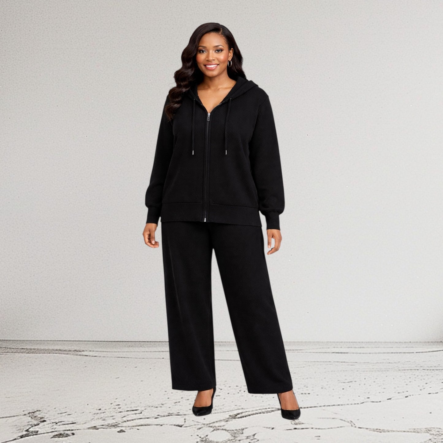 CRZ Two Piece Sweat Wear With Hoody CZ2080