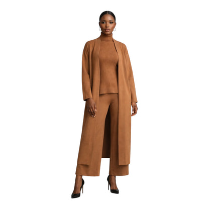 CRZ 3-Piece Set Top, Pant and Longline Coat 3040