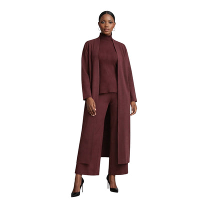 CRZ 3-Piece Set Top, Pant and Longline Coat 3040