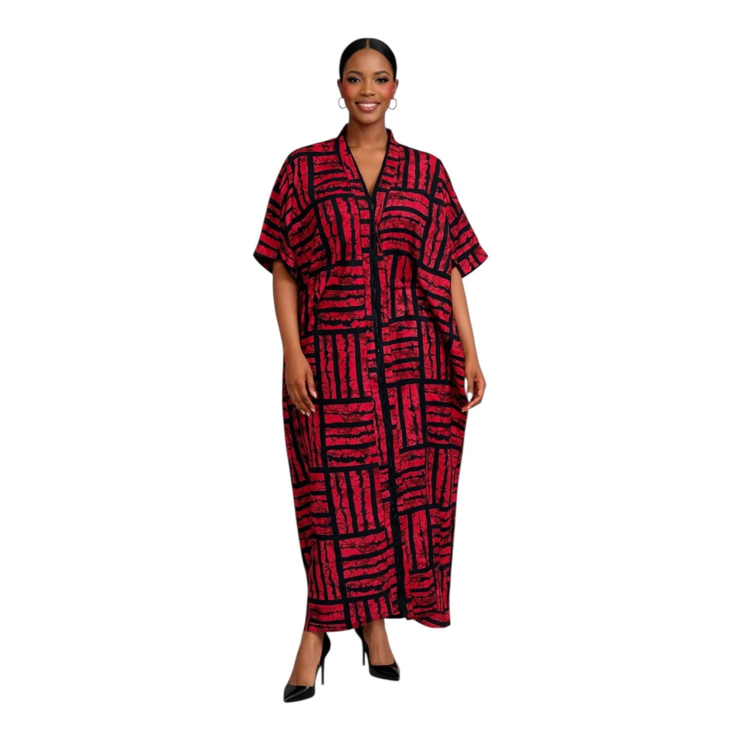 CS Elegant Multiprint African Ankara Corset Bubu