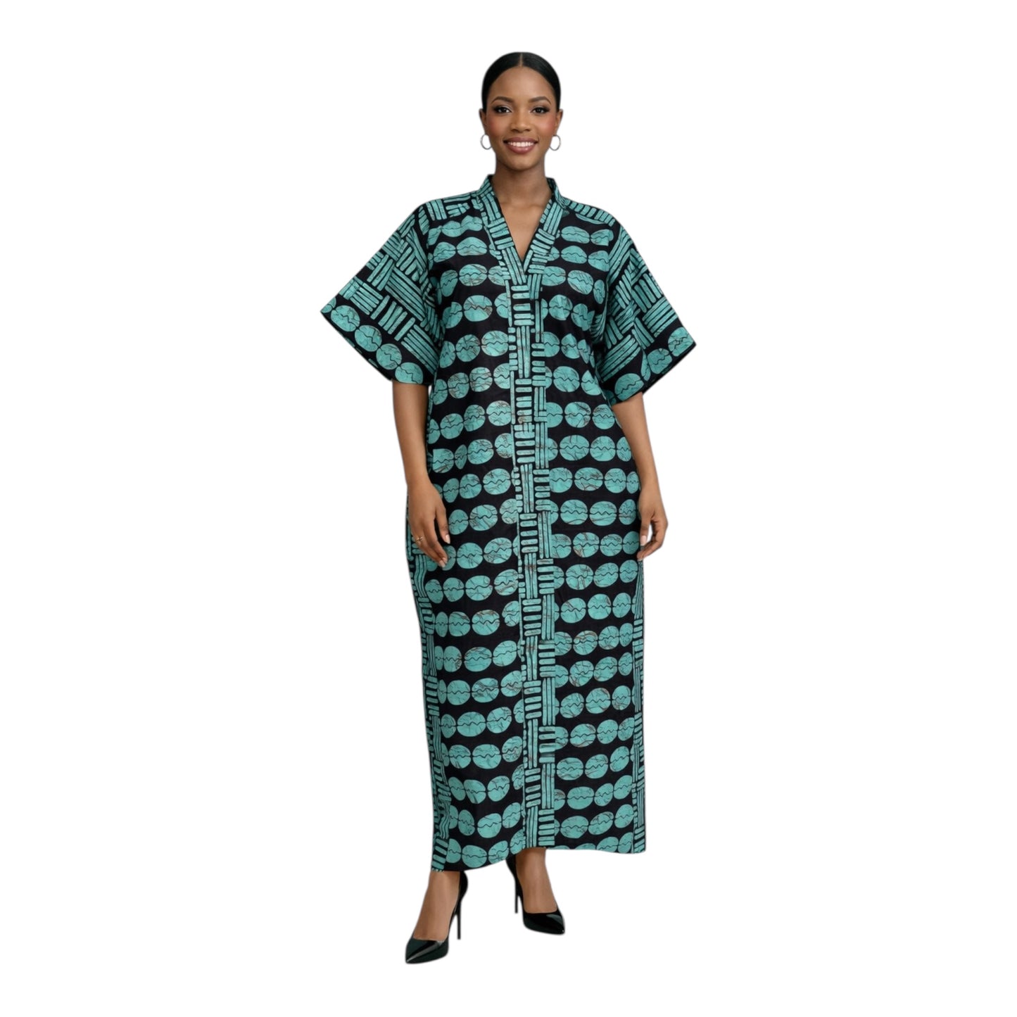 CS Elegant Multiprint African Ankara Corset Bubu