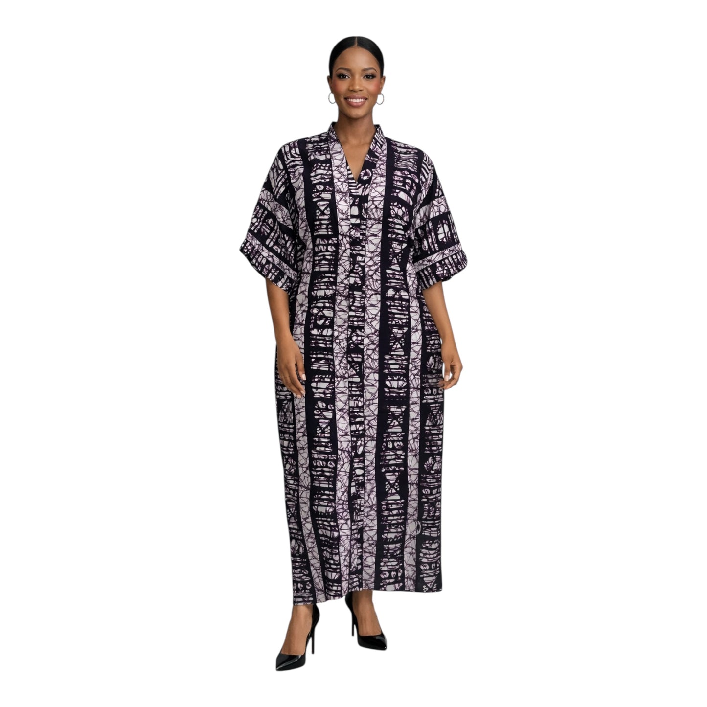 CS Elegant Multiprint African Ankara Corset Bubu