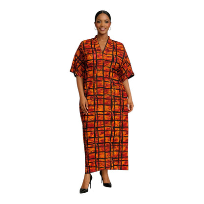CS Elegant Multiprint African Ankara Corset Bubu