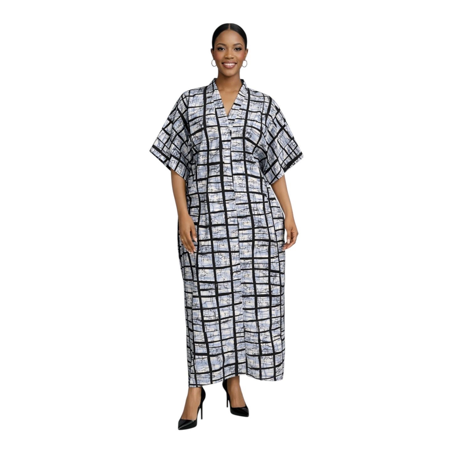 CS Elegant Multiprint African Ankara Corset Bubu