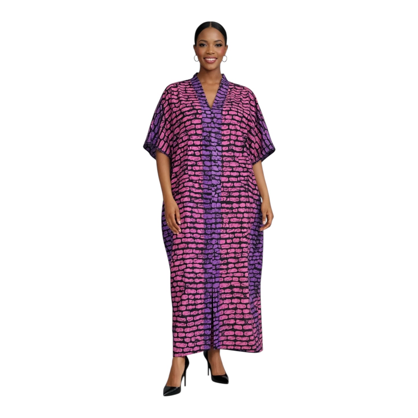 CS Elegant Multiprint African Ankara Corset Bubu