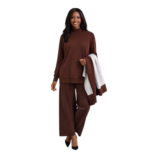 CRZ Elegant 3-Piece Knit Wear Set 8889