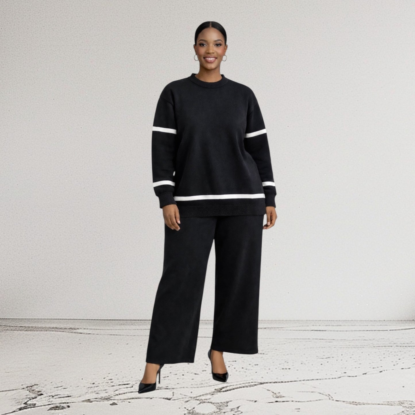 CRZ 2-Piece Knit Wear P8090
