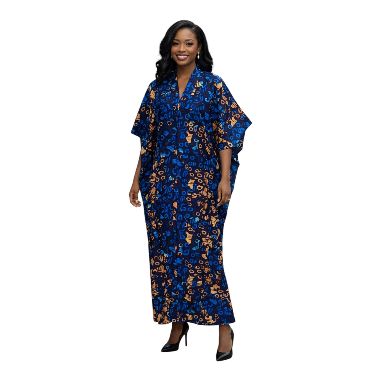 CS Elegant Multiprint African Ankara Corset Bubu