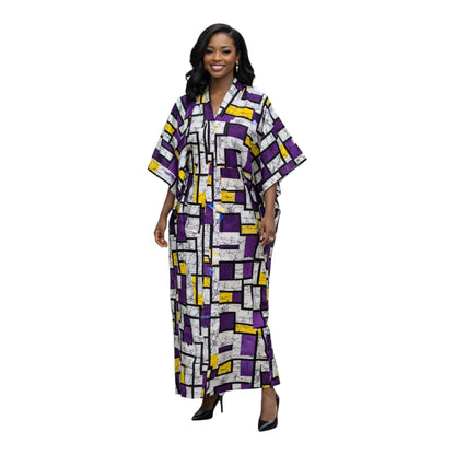 CS Elegant Multiprint African Ankara Corset Bubu