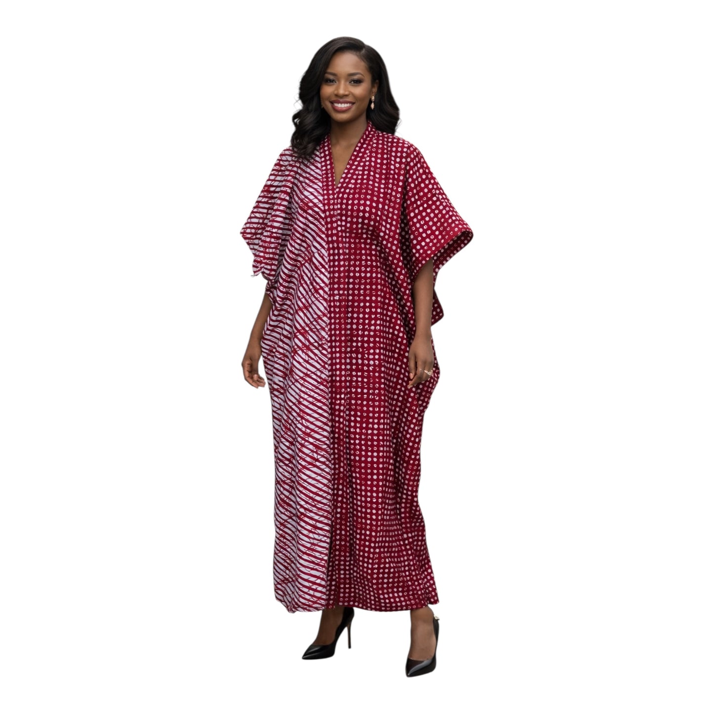 CS Elegant Multiprint African Ankara Corset Bubu