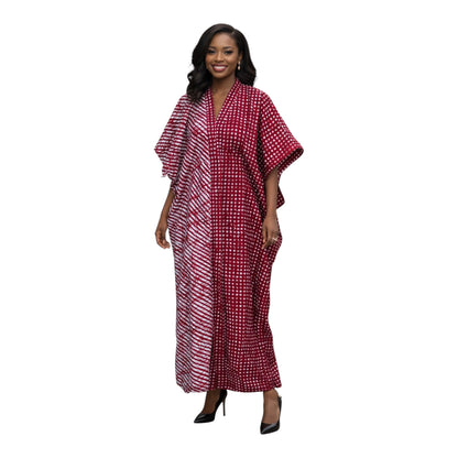 CS Elegant Multiprint African Ankara Corset Bubu