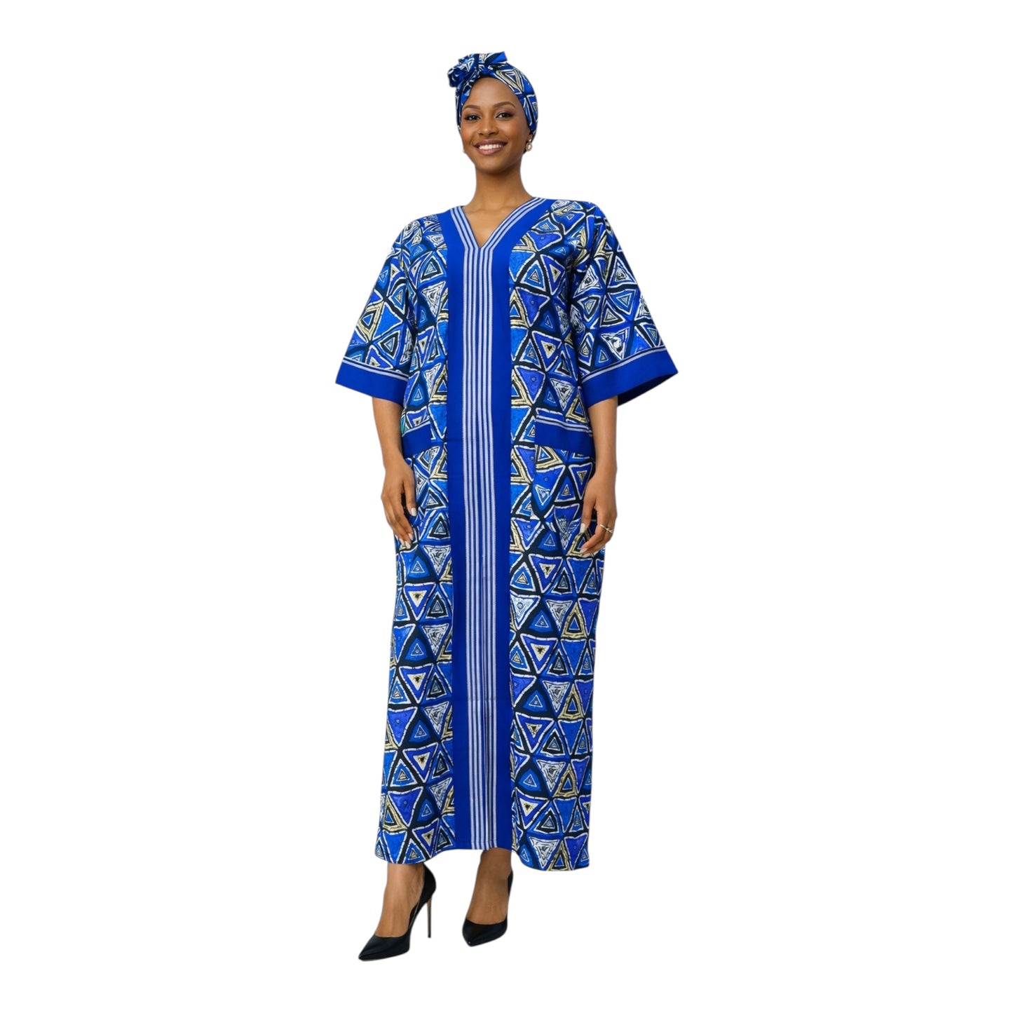 CRZ Elegant Ankara and Aso Oke Designed Bubu